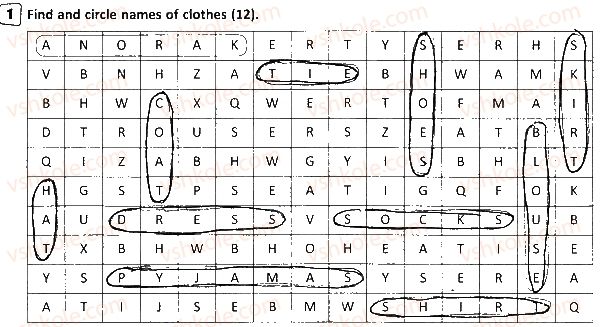 фото задание p13ex1 - unit 2. the clothes we wear