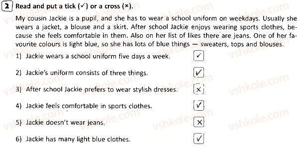 фото задание p13ex2 - unit 2. the clothes we wear