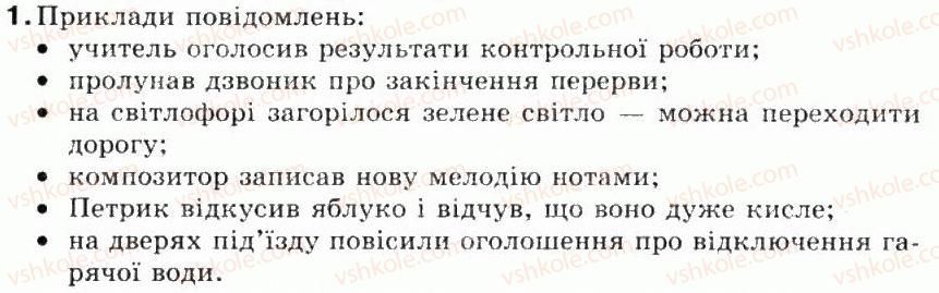 фото задание 1 - 1.1. повідомлення. інформація - розділ 1. інформація та повідомлення. інформаційні процеси