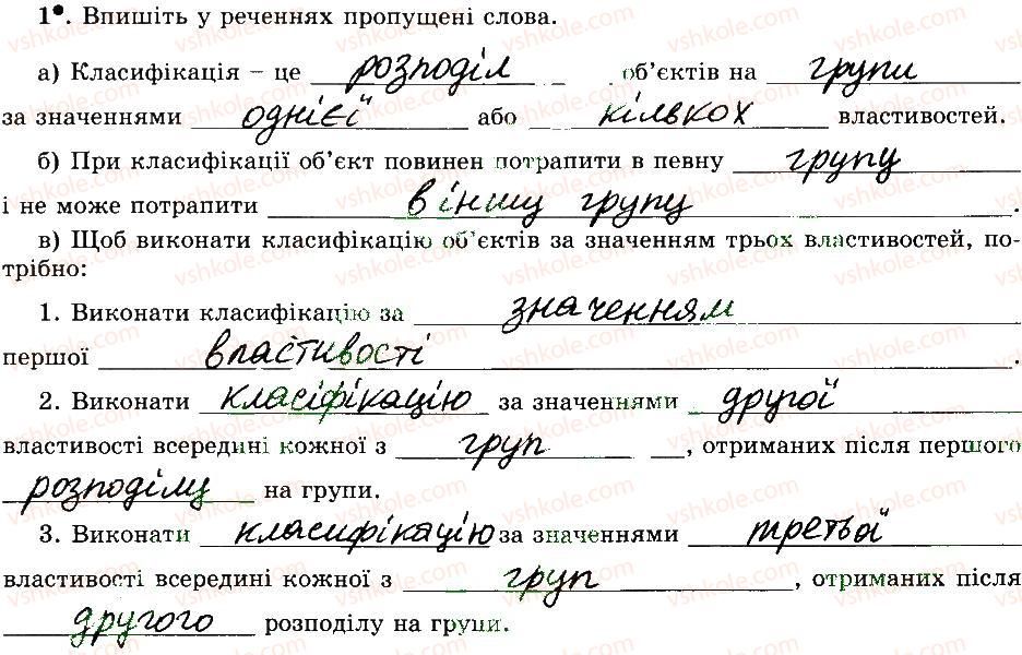 фото задание 1 - 8. класифікація об’єктів - розділ 2. основи роботи з комп’ютером