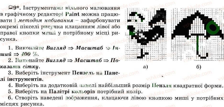 фото задание 9 - 19. створення графічного зображення - розділ 3 графічний редактор paint