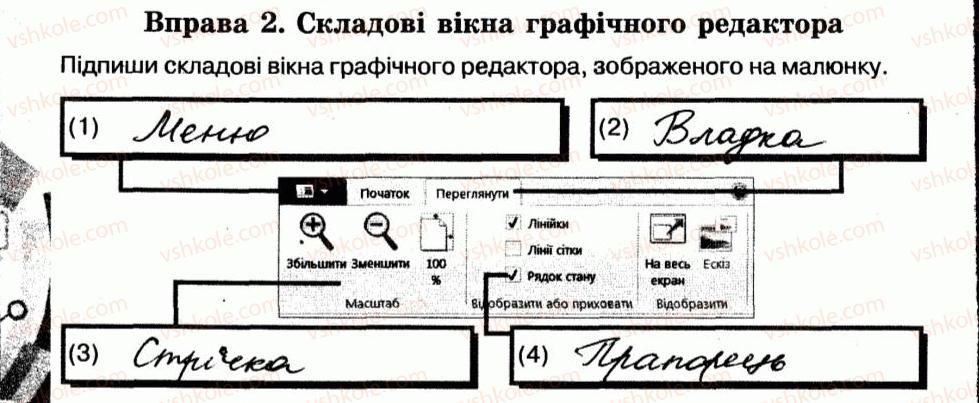 фото задание 2 - 15. поняття графічного редактора - розділ 3. графічний редактор