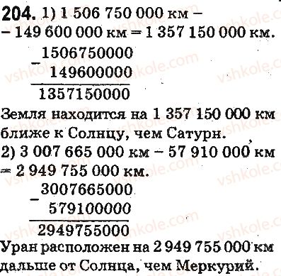 фото задание 204 - ответы на упражнения 201 - 300