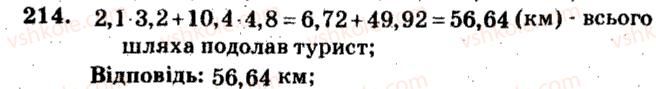 фото задание 214 - варіант 1 - тренувальні вправи