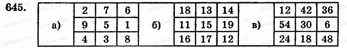 фото задание 645 - § 3. геометричні фігури та величини - розділ 1. натуральні числа і дії над ними. геометричні фігури та величини