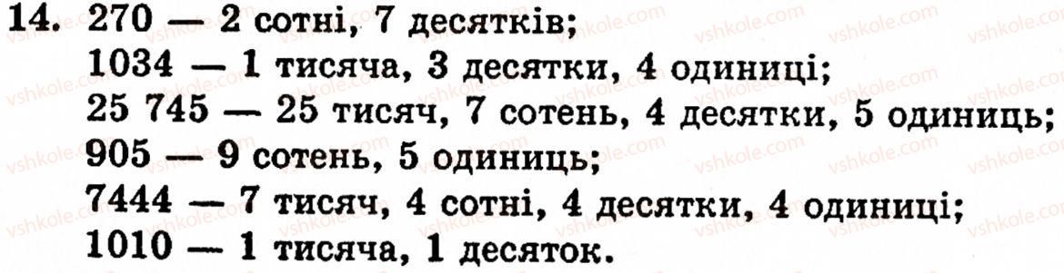 фото задание 14 - § 1. натуральні числа і цифри - розділ 1. натуральні числа, геометричні фігури і величини