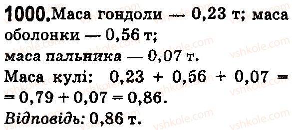 фото задание 1000 - § 28. додавання і віднімання десяткових дробів - розділ 6. десяткові дроби та дії з ними