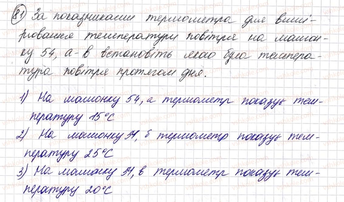 фото задание 81 - § 3. координатний промінь - розділ 1. лічба, вимірювання і числа