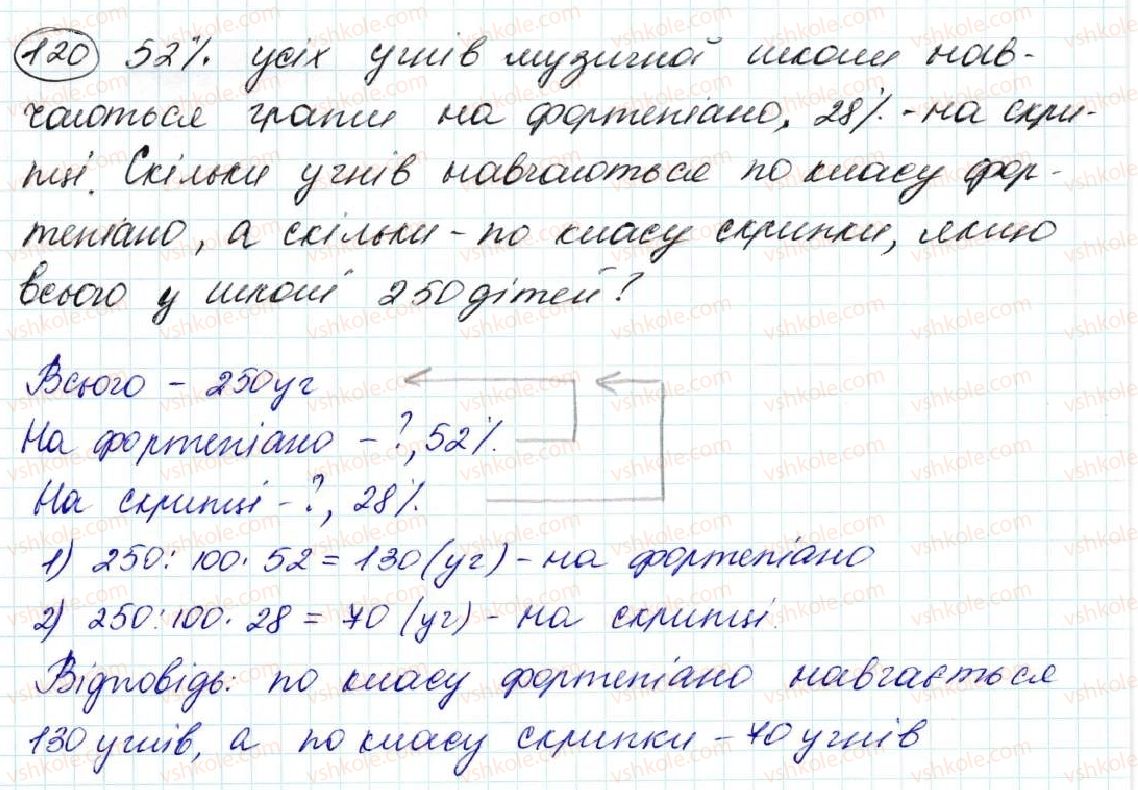 фото задание 120 - задачі на повторення