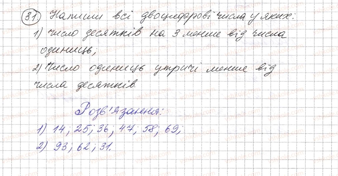 фото задание 31 - повторення вивченого в 1-4 класах