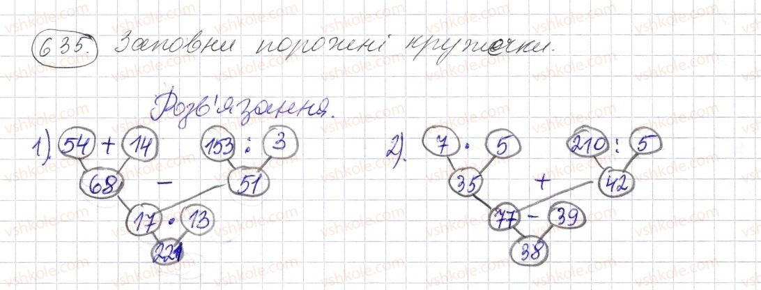 фото задание 635 - § 18. координатний промінь. шкала - розділ 1. натуральні числа і дії з ними. геометричні фігури і величини