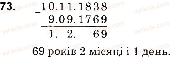 фото задание 73 - § 1. натуральні числа. число нуль. цифри. десятковий запис натуральних чисел - розділ 1. натуральні числа і дії з ними. геометричні фігури і величини