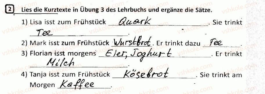 фото задание 2 - stunde 25. was essen wir zum frühstück?/що ми їмо на сніданок? - stunde 25-39