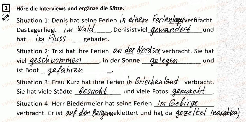 фото задание 2 - stunde 47. im ferienlager/у таборі - stunde 40-52