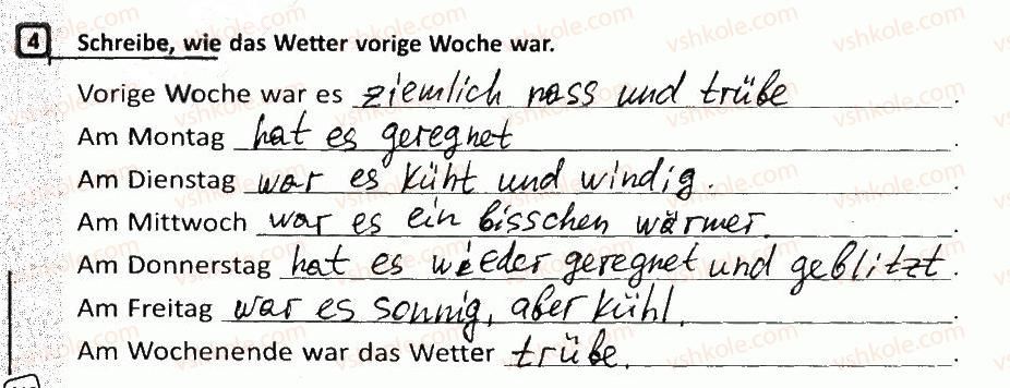 фото задание 4 - stunde 96. das wetter war schrecklich/погода була жахливою - stunde 93-102