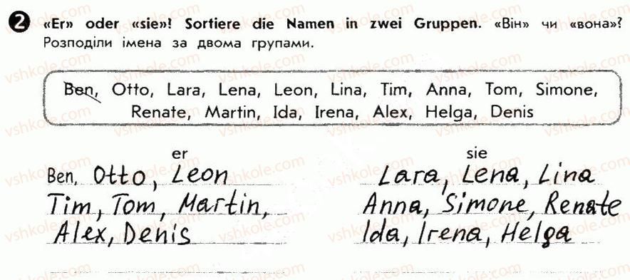 фото задание 2 - st. 11. meine familie. моя родина - lektion 2. meine familie und meine freunde
