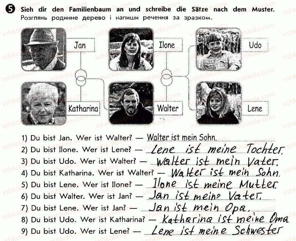фото задание 5 - st. 13. welche verwandten hast du! які рідні в тебе є? - lektion 2. meine familie und meine freunde