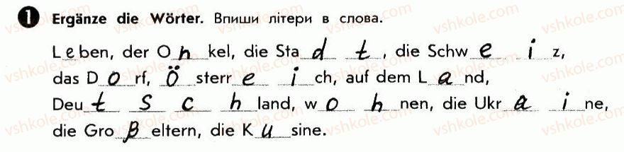 фото задание 1 - st. 18. wo wohnst du! де ти живеш? - lektion 2. meine familie und meine freunde