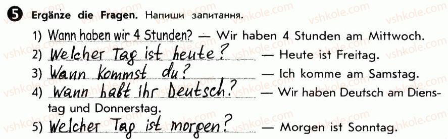 фото задание 5 - st. 28. stundenplan. розклад уроків - lektion 3. schule