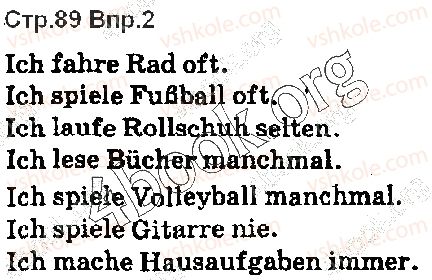 фото задание ст89впр2 - lektion 5. der mensch und seine freizeit