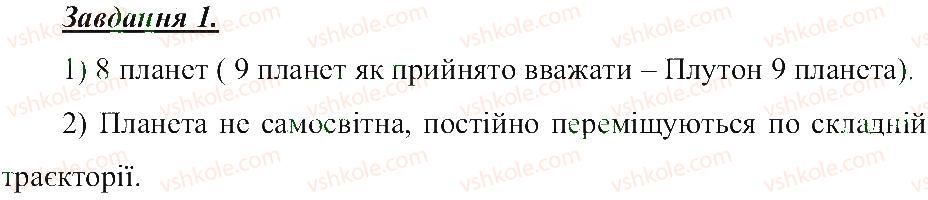 фото задание 1 - планети - розділ 2. всесвіт