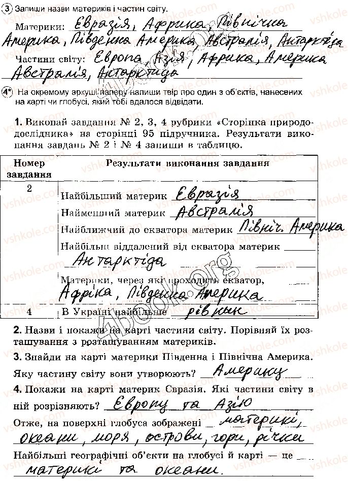 фото задание стр53 - тема 1. форма і розміри землі - розділ 3. земля - планета сонячної системи
