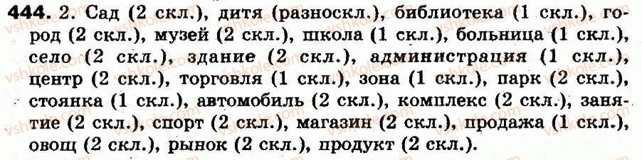 фото задание 444 - § 31. имя прилагательное. значение прилагательных - морфология