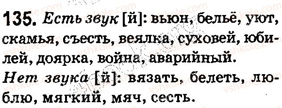 фото задание 135 - § 35–36. орфография. понятие об орфограмме - фонетика. графика. орфоэпия. орфография
