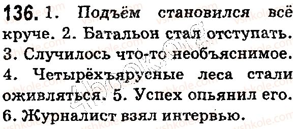 фото задание 136 - § 35–36. орфография. понятие об орфограмме - фонетика. графика. орфоэпия. орфография