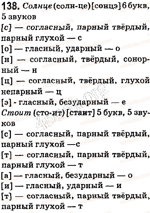 фото задание 138 - § 35–36. орфография. понятие об орфограмме - фонетика. графика. орфоэпия. орфография