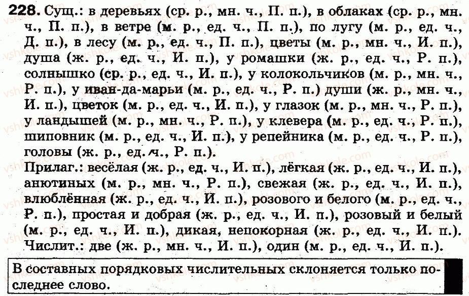 фото задание 228 - 49. подводим итоги 6 - состав слова. морфология