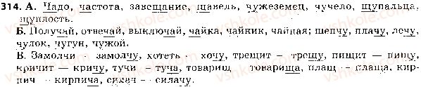 фото задание 314 - ответы к упражнениям № 301 - 400