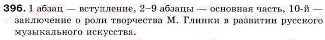 фото задание 396 - урок 55. слушаем: определяем тему текста. читаем: делим текст на части по содержанию. пишем о своих впечатлениях от прочитанного - уроки 46-60