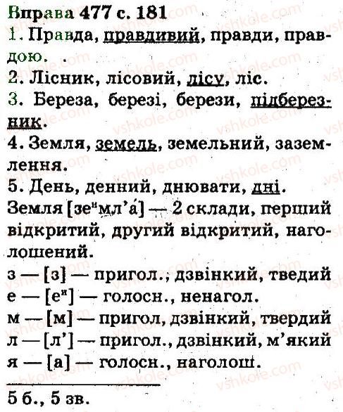 фото задание 477 - будова слова, словотвір. орфографія