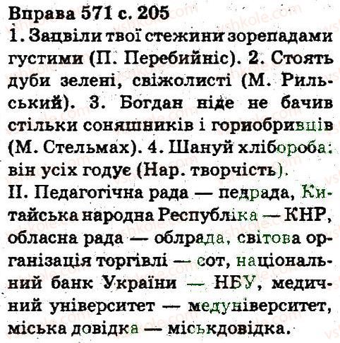 фото задание 571 - будова слова, словотвір. орфографія