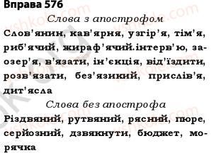 фото задание 576 - § 40. повторення вивченого впродовж року - будова слова. орфографія