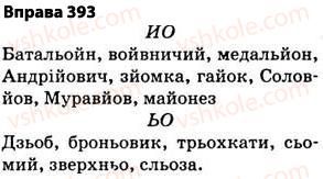 фото задание 393 - § 28. позначення м’якості приголосних на письмі - фонетика. графіка. орфоепія. орфографія