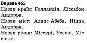 фото задание 465 - § 32. написання слів іншомовного походження - фонетика. графіка. орфоепія. орфографія