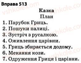 фото задание 513 - § 36. групи слів за значенням - лексикологія