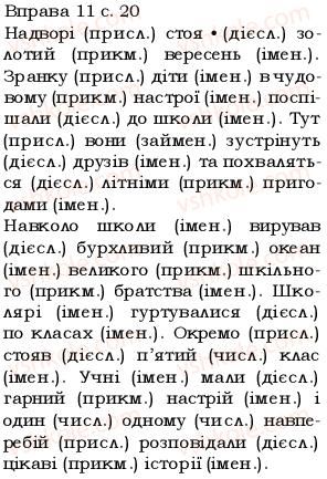 фото задание 11 - § 1. частини мови. основні способи їх розпізнавання - повторення вивченого в початкових класах