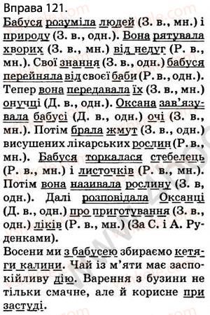 фото задание 121 - § 12. другорядні члени речення: додаток, означення, обставини - відомості з синтаксису і пунктуації