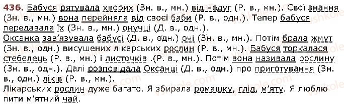 фото задание 436 - § 37. другорядні члени речення: додаток, означення, обставини - відомості з синтаксису й пунктуації