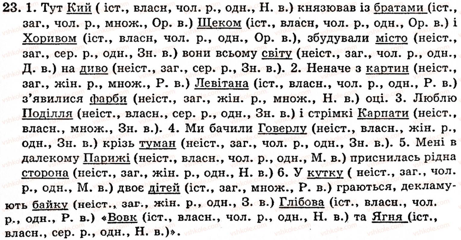 фото задание 23 - § 1. частини мови. основні способи їхнього розпізнавання - повторення вивченого в початкових класах