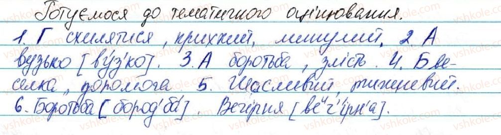 фото задание 1 - готуємося до тематичного оцінювання 3 - фонетика графіка. орфоепія. орфографія