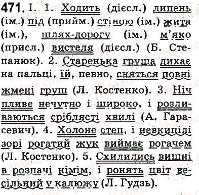 фото задание 471 - § 57. синтаксис і пунктуація - повторення й узагальнення вивченого в п'ятому класі