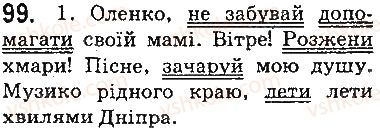 фото задание 99 - § 12. звертання. вставні слова - відомості із синтаксису та пунктуації. елементи стилістики