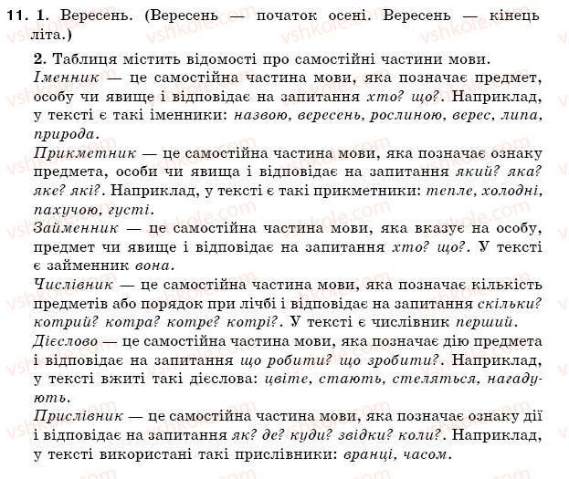 фото задание 11 - § 2. частини мови. основні способо їх розпізнавання - повторення вивченого в початкових класах