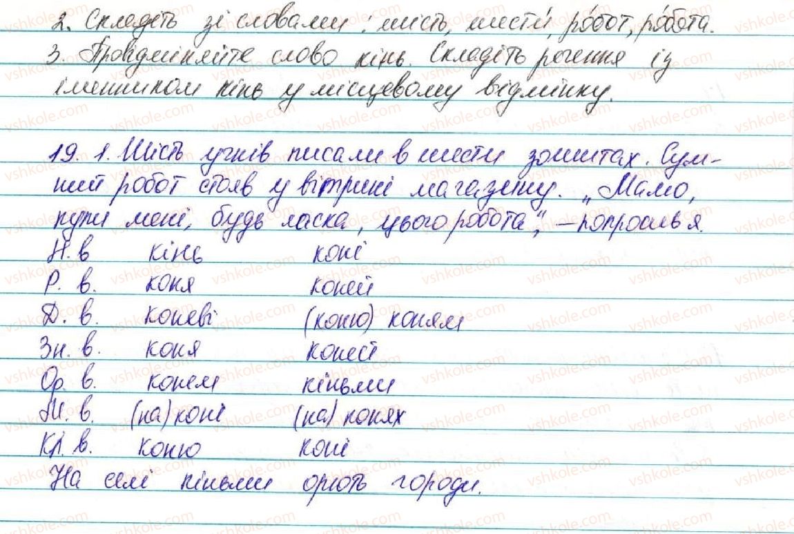 фото задание 19 - § 3. іменник - повторення вивченого в початкових класах