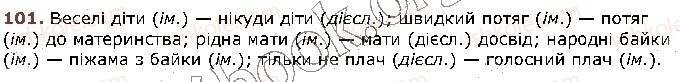 фото задание 101 - § 11. омоніми (повторення й поглиблення). ознайомлення зі словником омонімів - лексикологія