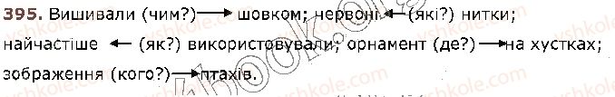 фото задание 395 - § 38. словосполучення. головне та залежне слово в словосполученні - відомості із синтаксису та пунктуації